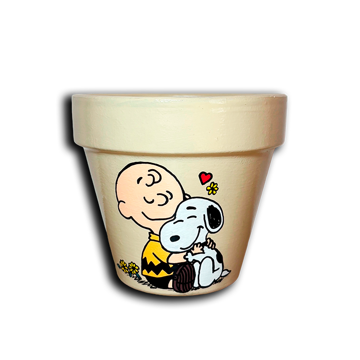 Maceta Charly&Snoopy