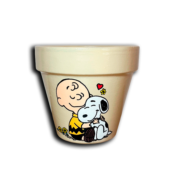 Maceta Charly&Snoopy