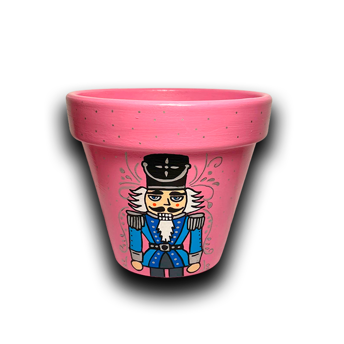 Maceta Cascanueces Rosa