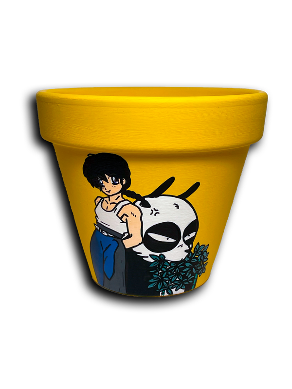 Maceta Ranma ½ y Panda