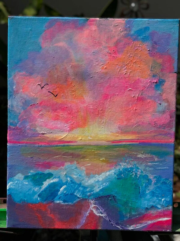 #13 COTTON CANDY COAST 16in X 20in