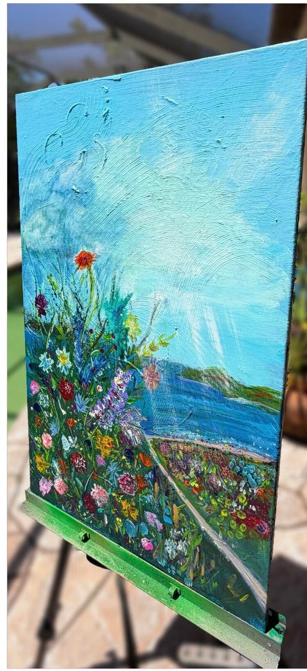 #24 BEACH PATH 24x36