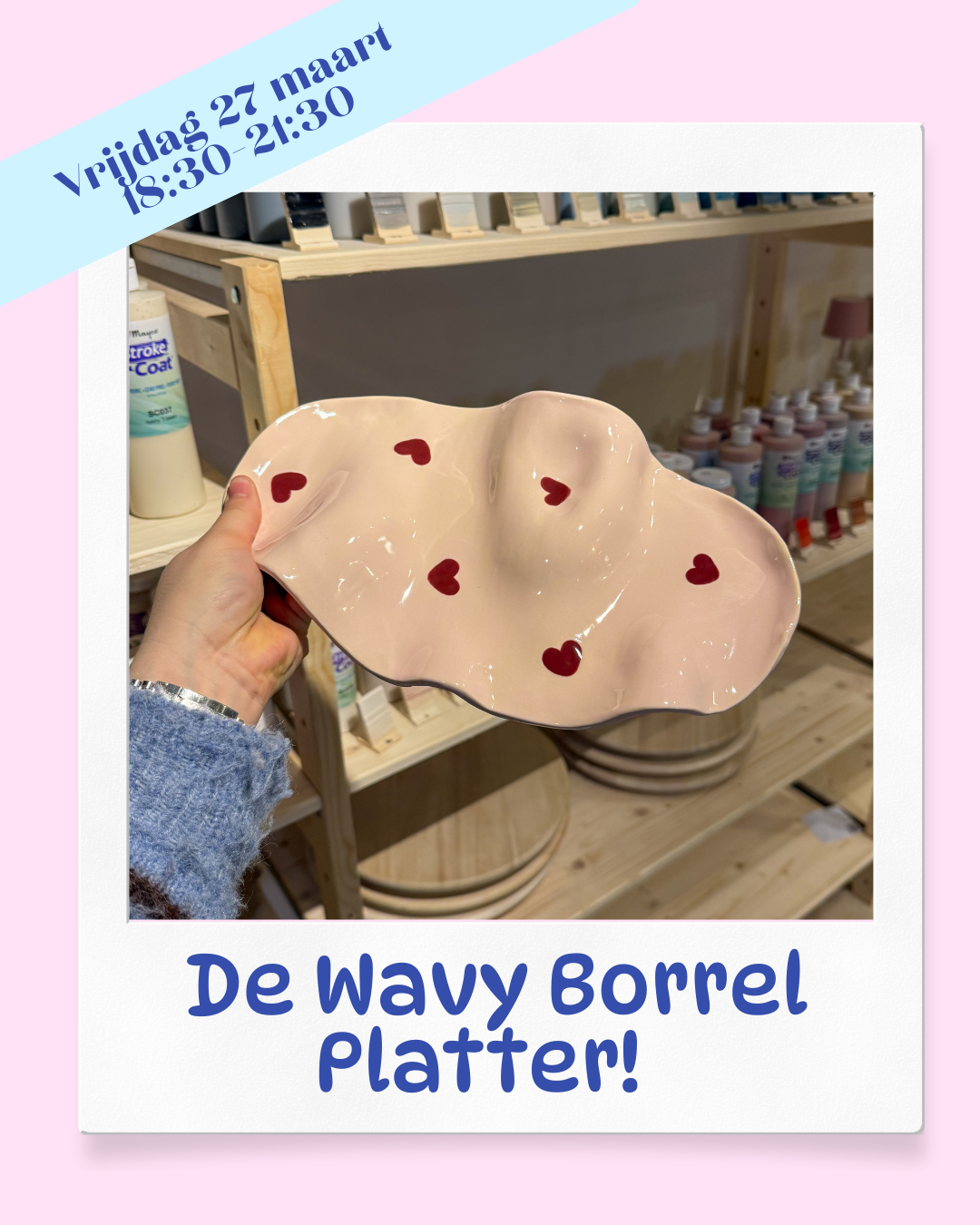 De Wavy Borrel Platter - 27 maart 18:30 uur