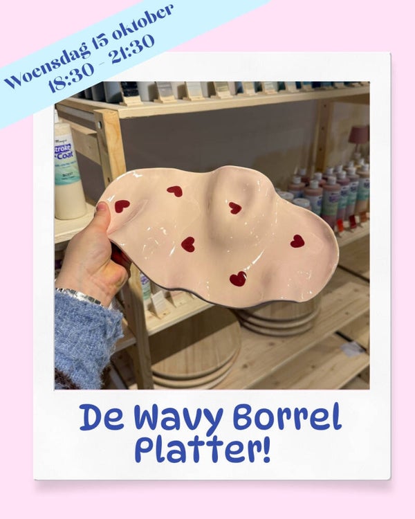 De Wavy Borrel Platter - 15 oktober 18:30 uur