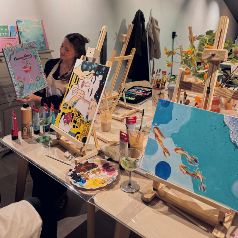 Workshop schilderen op doek - 16 juli 14:00 uur