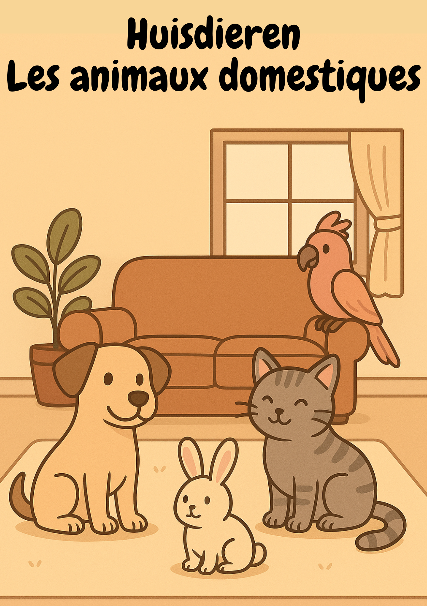 Huisdieren - Ontdek & Leer !