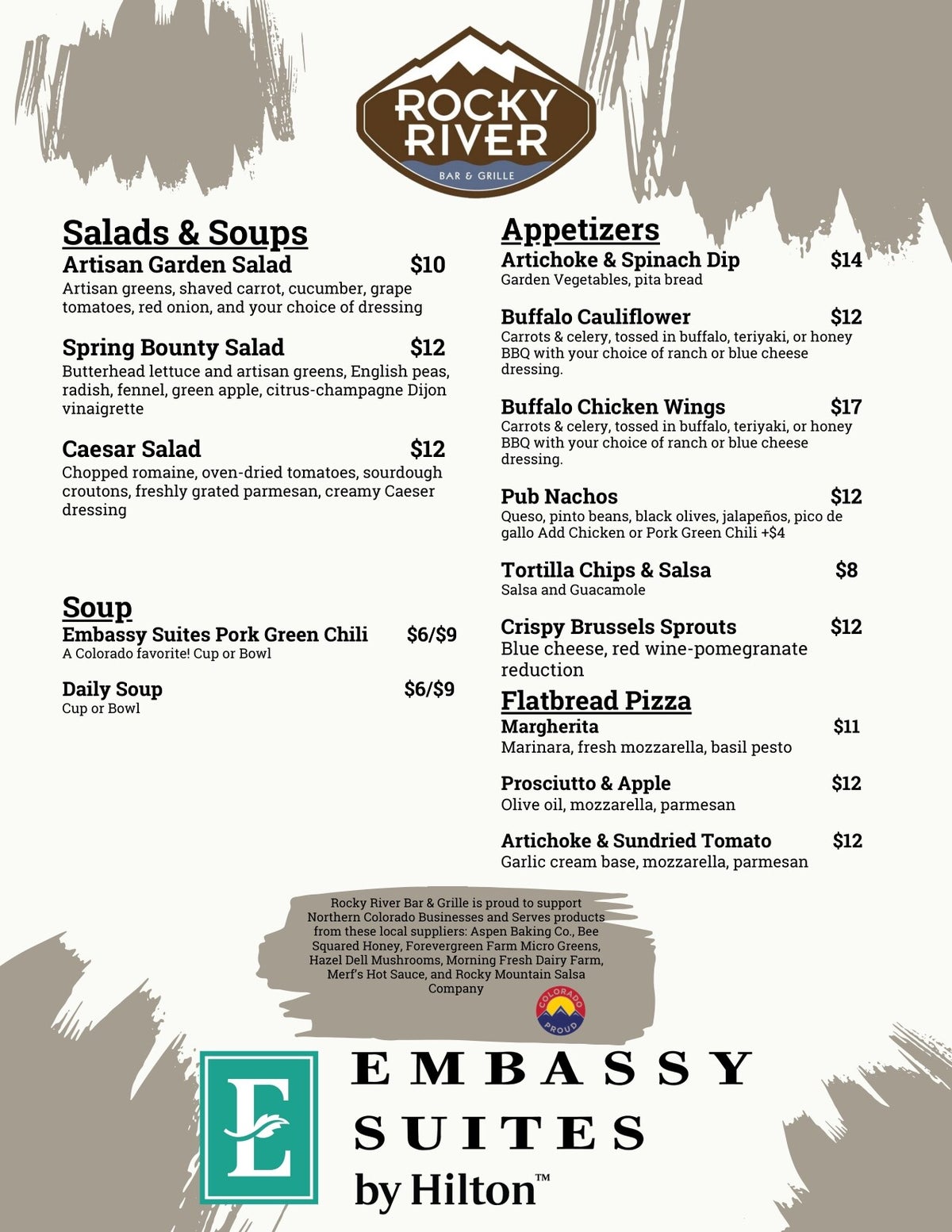 Rocky River Bar and Grille | Embassy Loveland AV