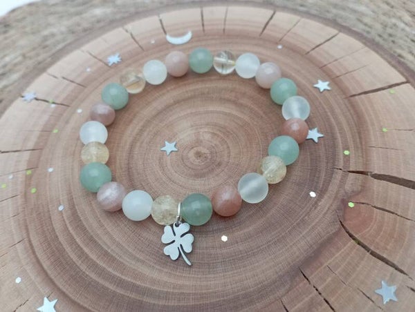 Bracelet " CHANCE et ABONDANCE "