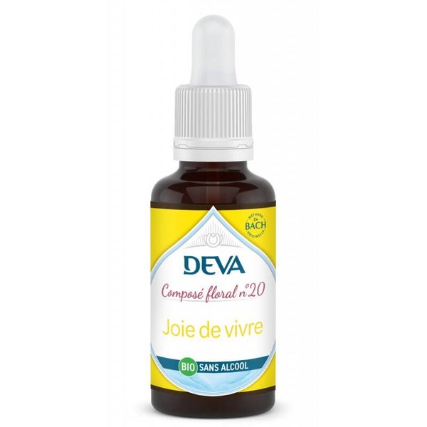 🌿 Composé Floral Joie de vivre N° 20 Sans Alcool 30 ml DEVA🌿
