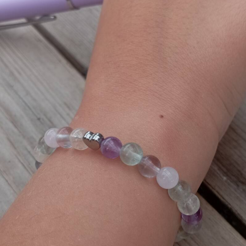 🌿Bracelet Enfant Année Scolaire sereine -Bijou anti-stress en pierres naturelles pour aider votre enfant à l'école. Version 2🌿