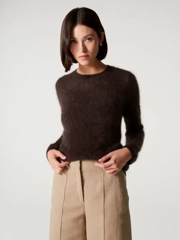 ABSOLUT CASHMERE CALI PULL BROWNIE
