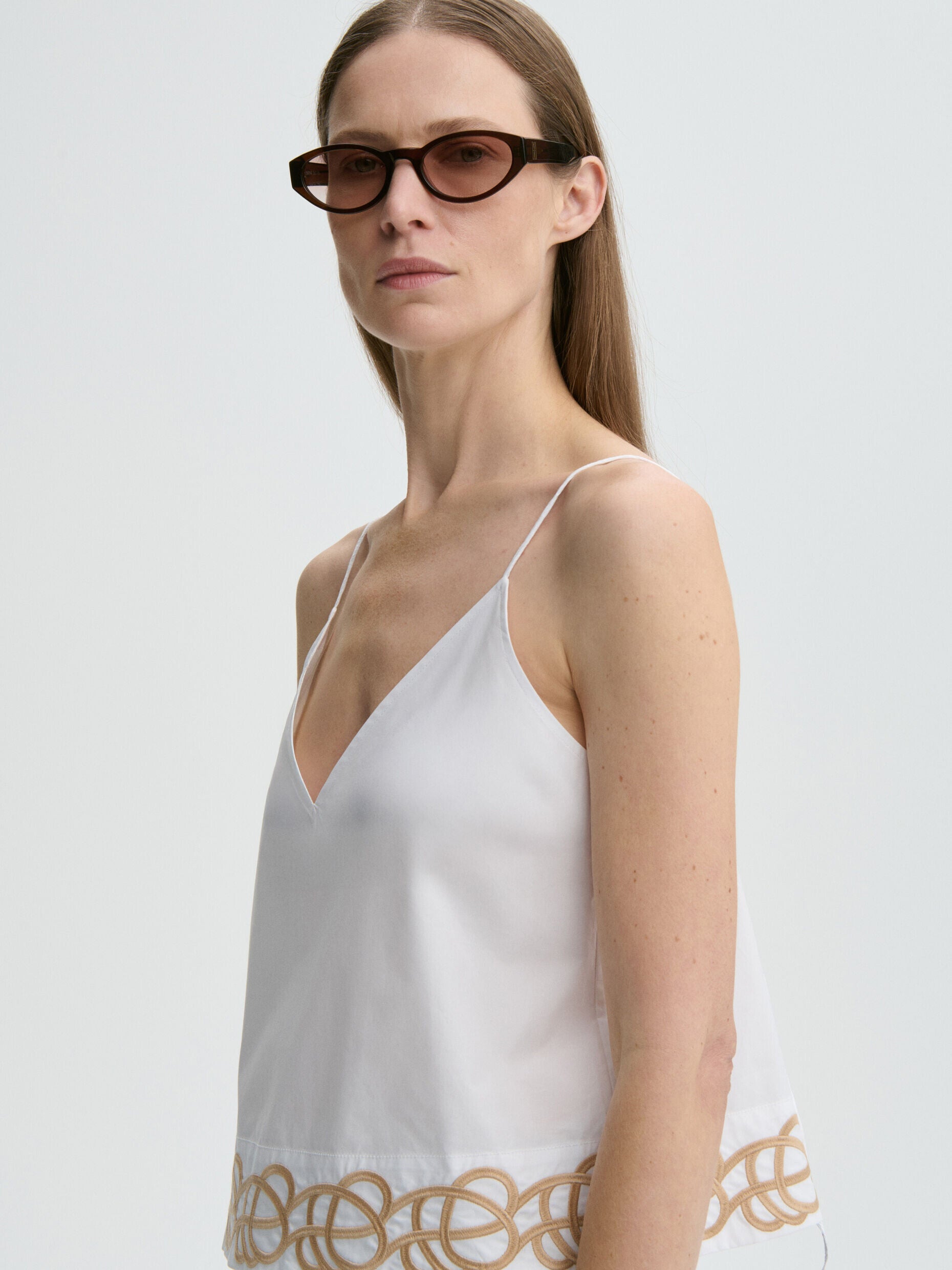 BY MALENE BIRGER JENNIE TOP WHITE