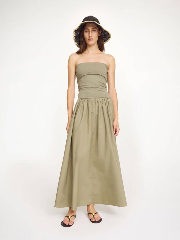 BY MALENE BIRGER MARC DRESS LICHEN GREEN