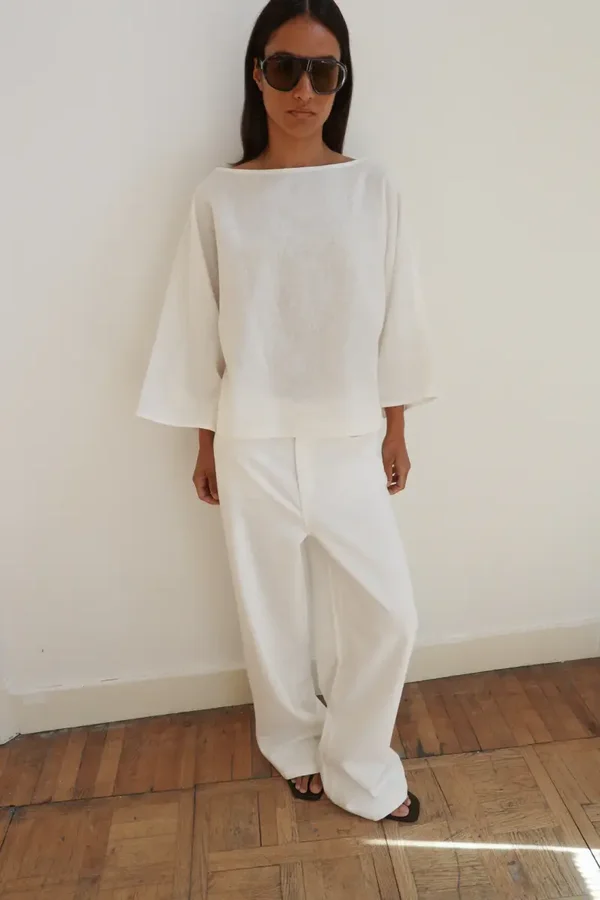CLUB L'AVENIR BELA TOP OFF WHITE