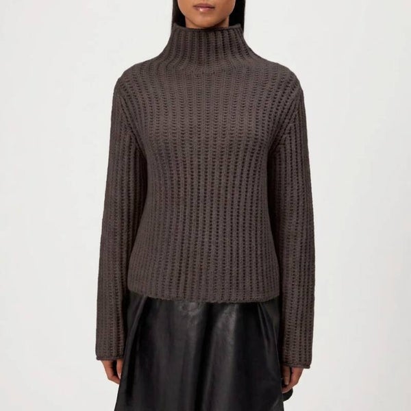 DRYKORN ARWIE KNIT BROWN