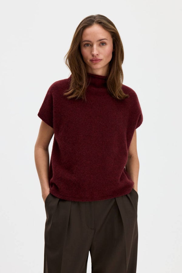 FILIPPA K XIMENA YAK MAHOGANY RED