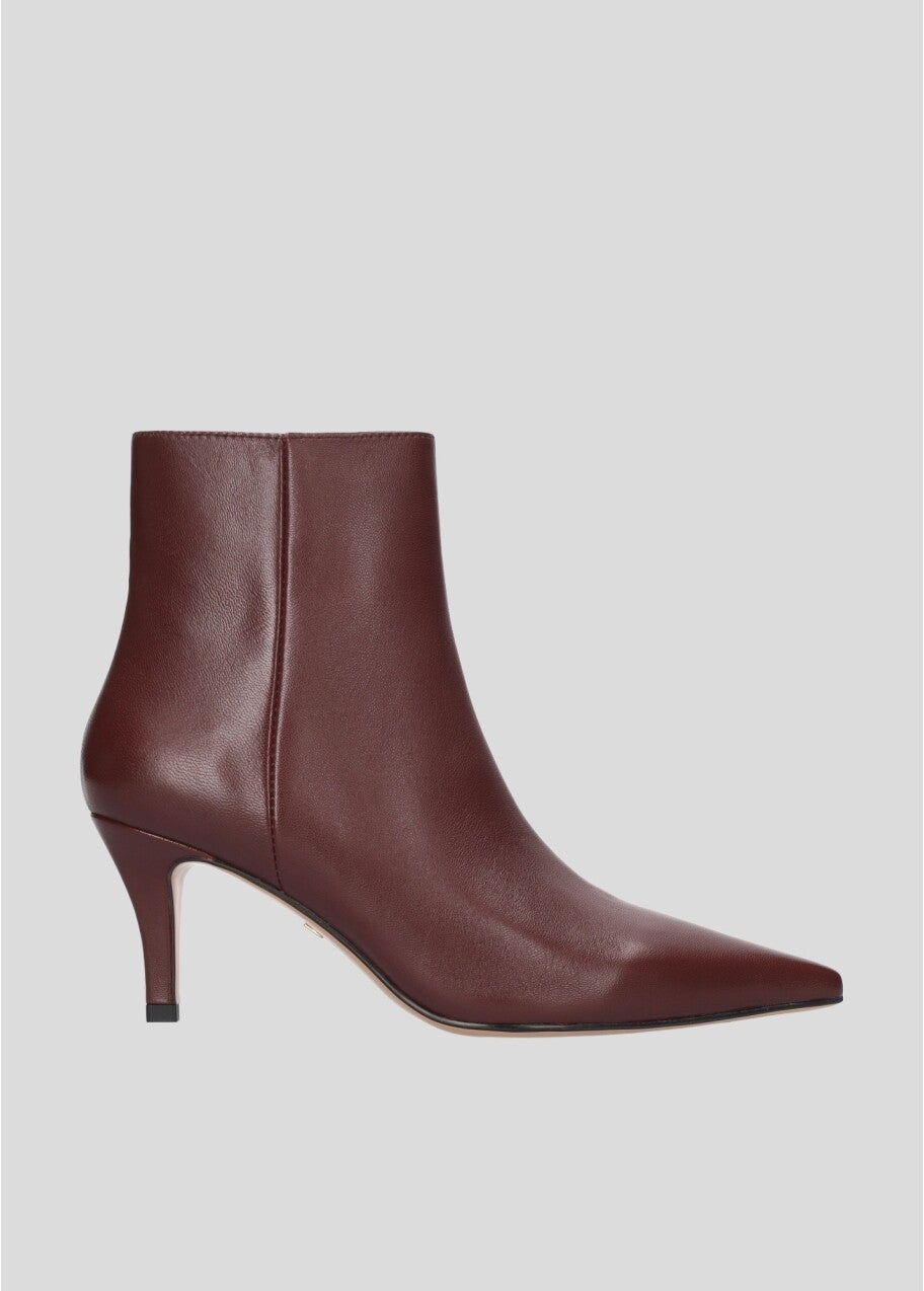 LOLA CRUZ LUCIA BOOTS BURGUNDY