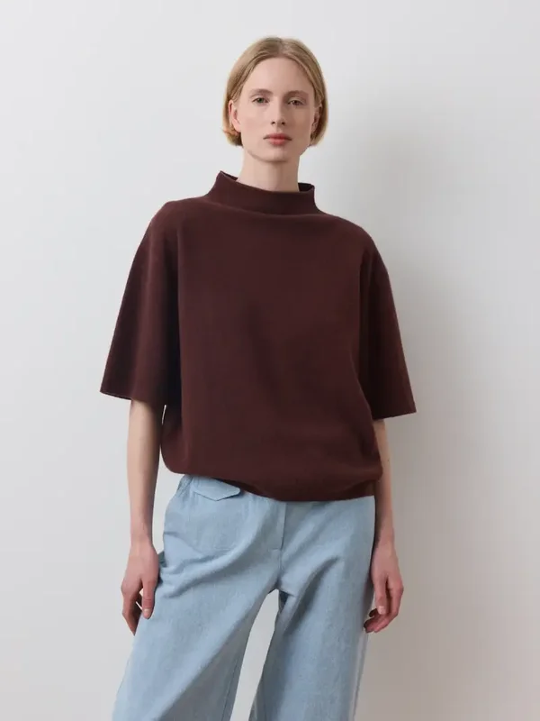 RUE BLANCHE GOOD MC PULL BURGUNDY