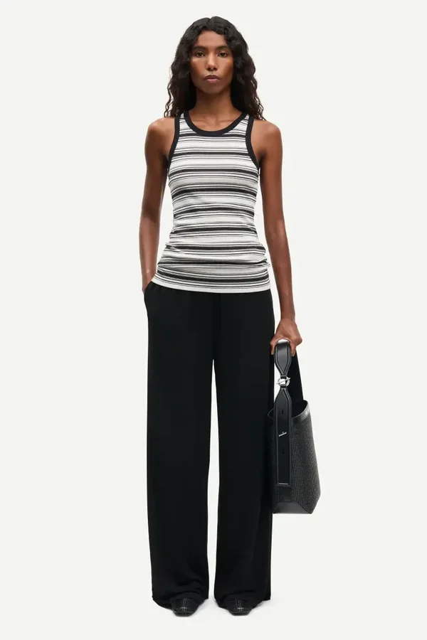 SAMSØE SAMSØE SAUMI TROUSERS BLACK