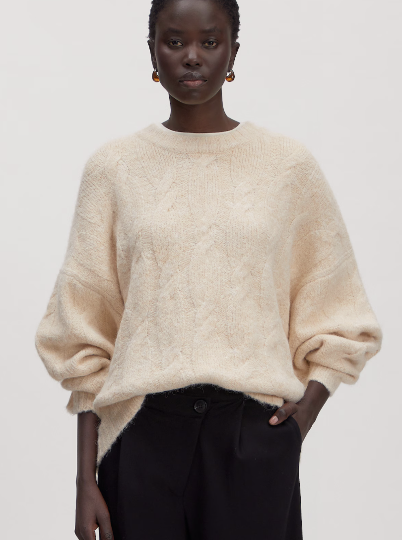 EDITED CAMELLIA KNIT CREAM
