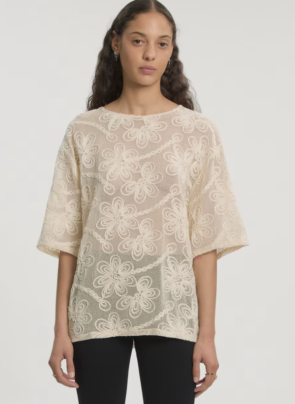 EDITED XALLY TUNIC EGRET