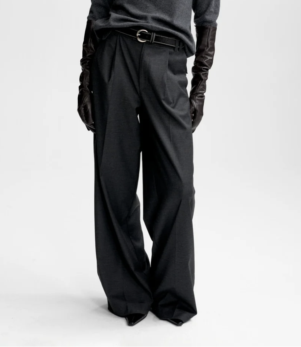 AKS SHARONA TROUSERS CHARCOAL