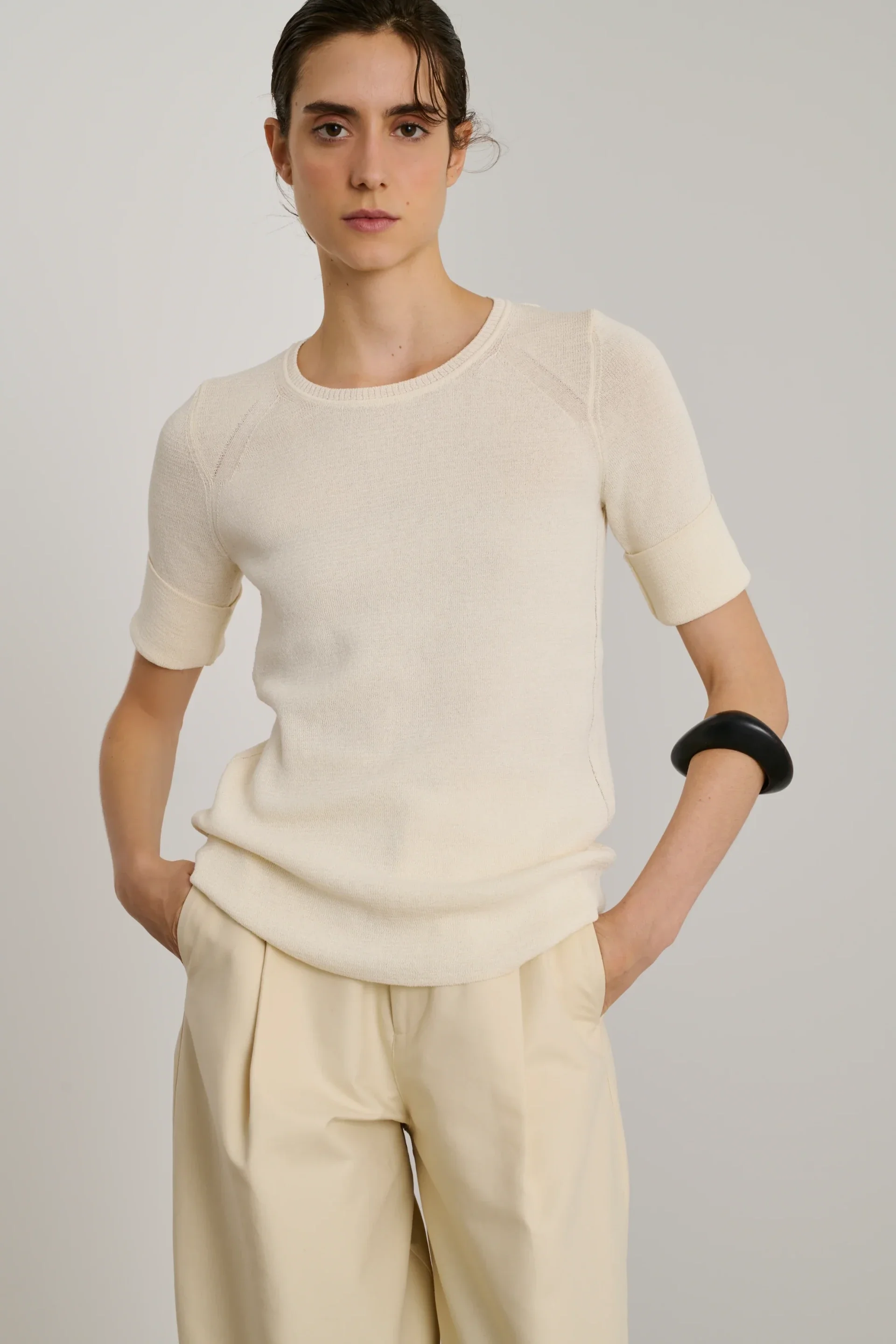 SOEUR DAPHNE PULLE ECRU