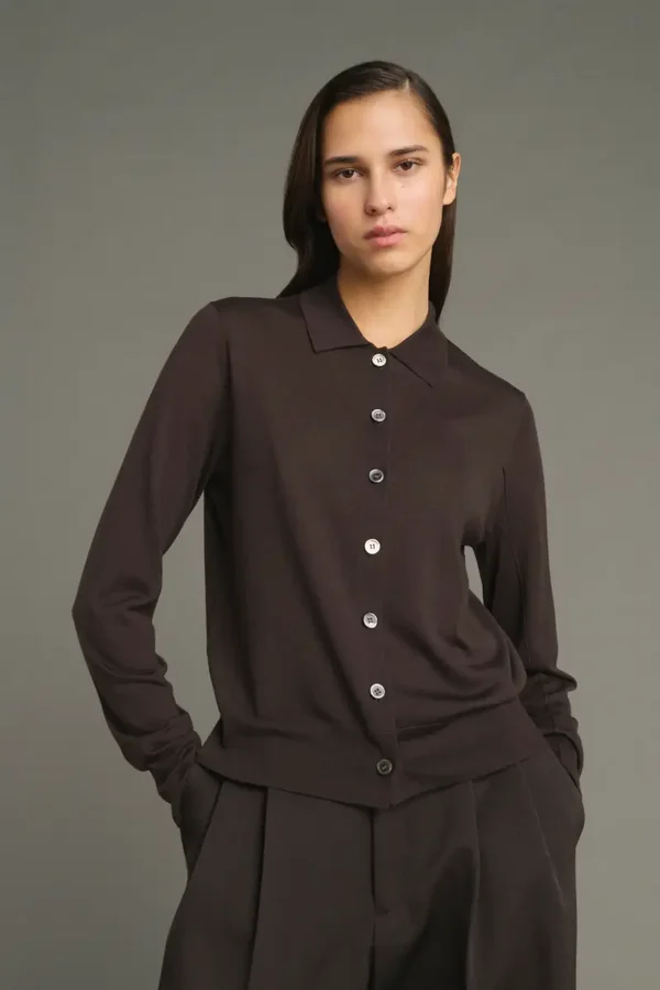 SOEUR HAILEY CARDIGAN CHOCOLAT