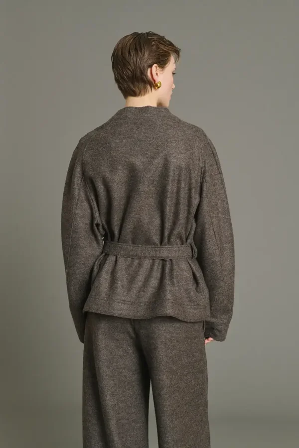 SOEUR THEIA JACKET TAUPE CHINE