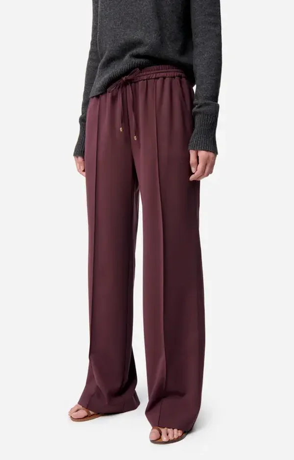 VANESSA BRUNO CLIFF PANTS BORDEAUX