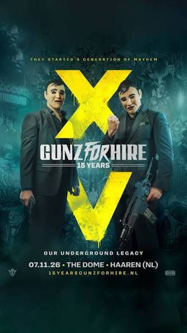 Gunz for Hire 15 years 07-11-2026 Rik