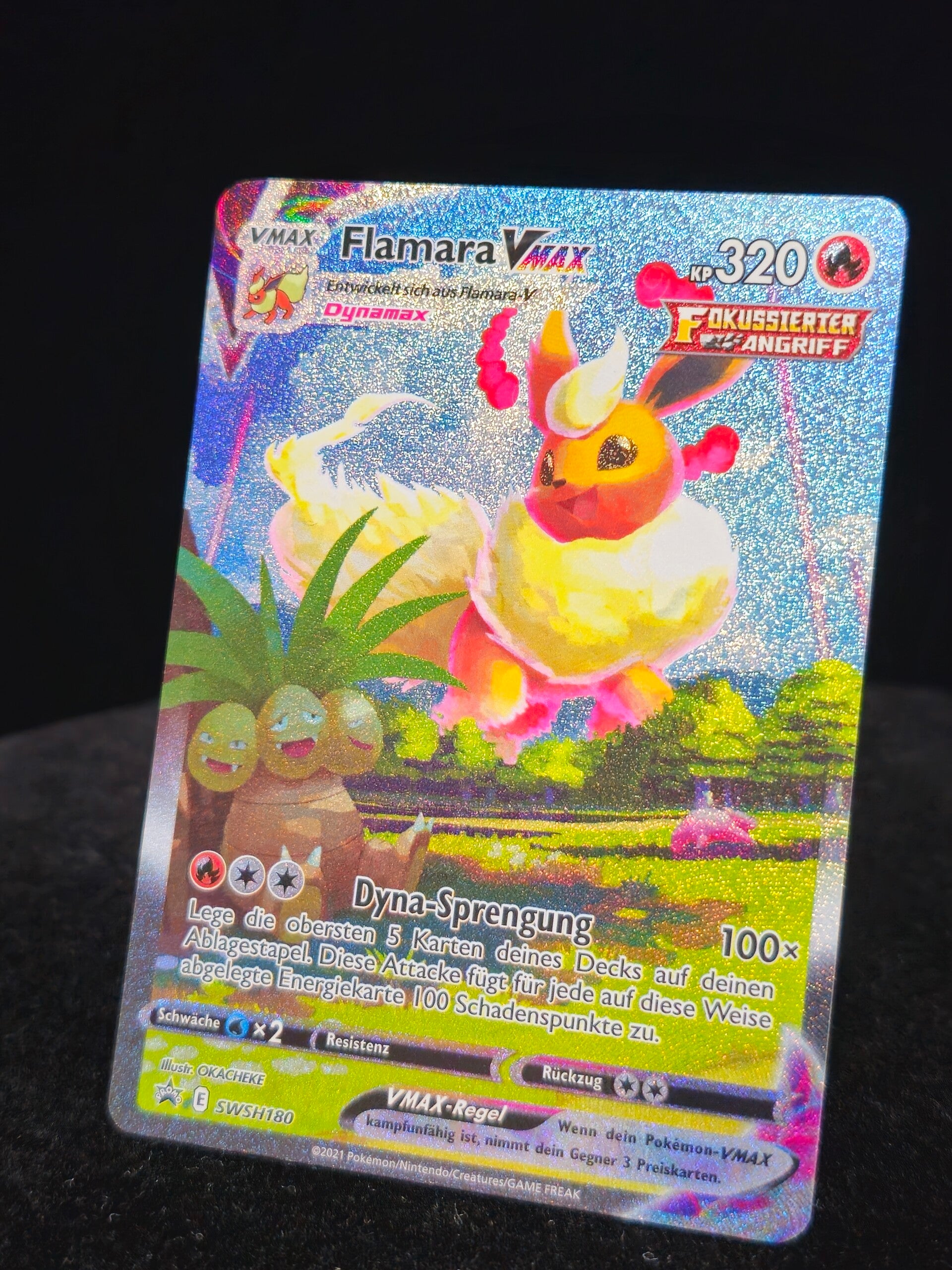Flamara Vmax (SWSH180) - NM - DE