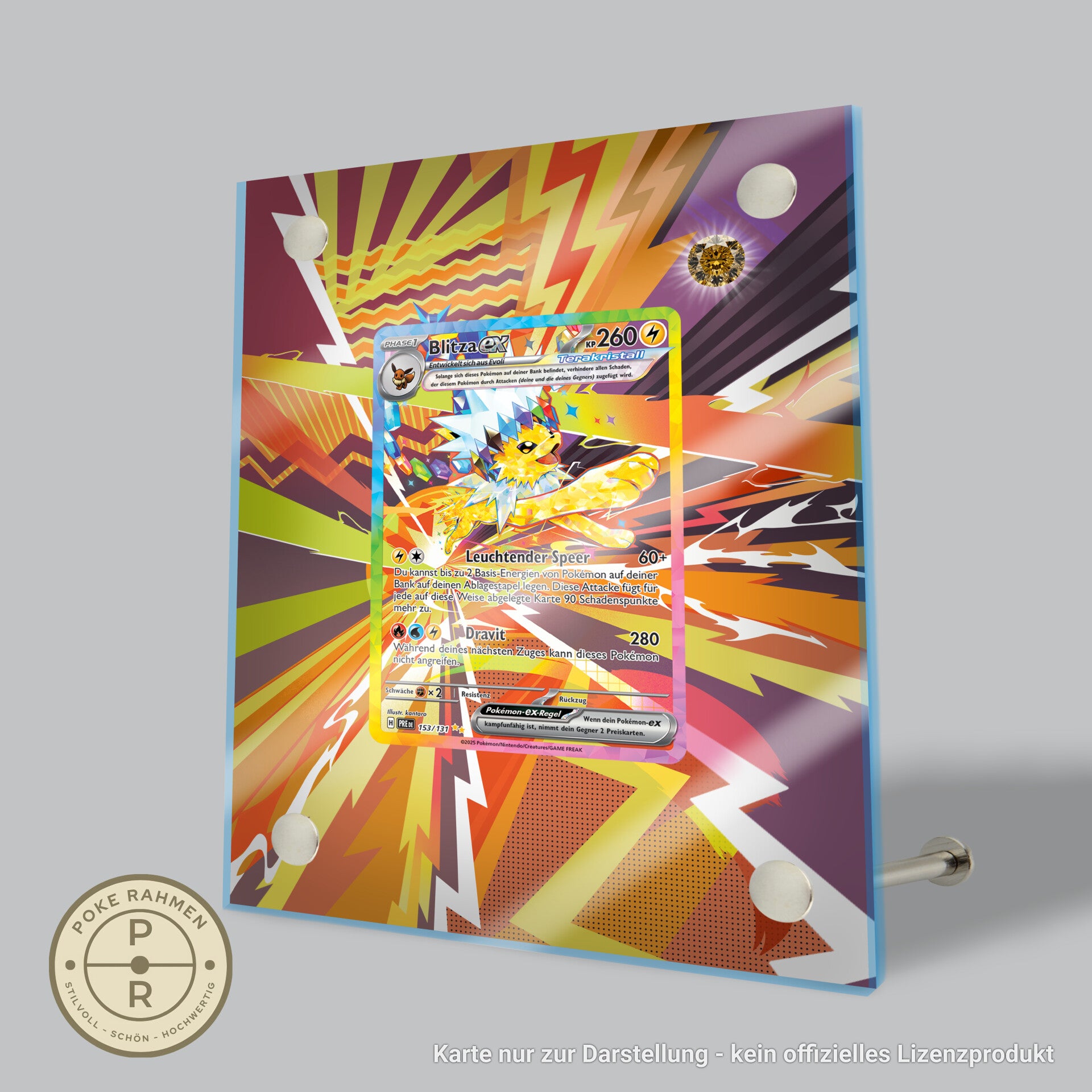 PRE 153 - Kartenrahmen mit erweitertem Artwork