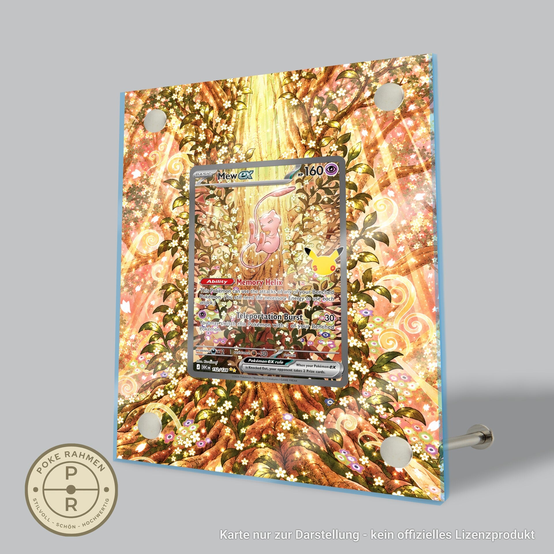 30C 152 - digitaler Kartenrahmen mit erweitertem Artwork