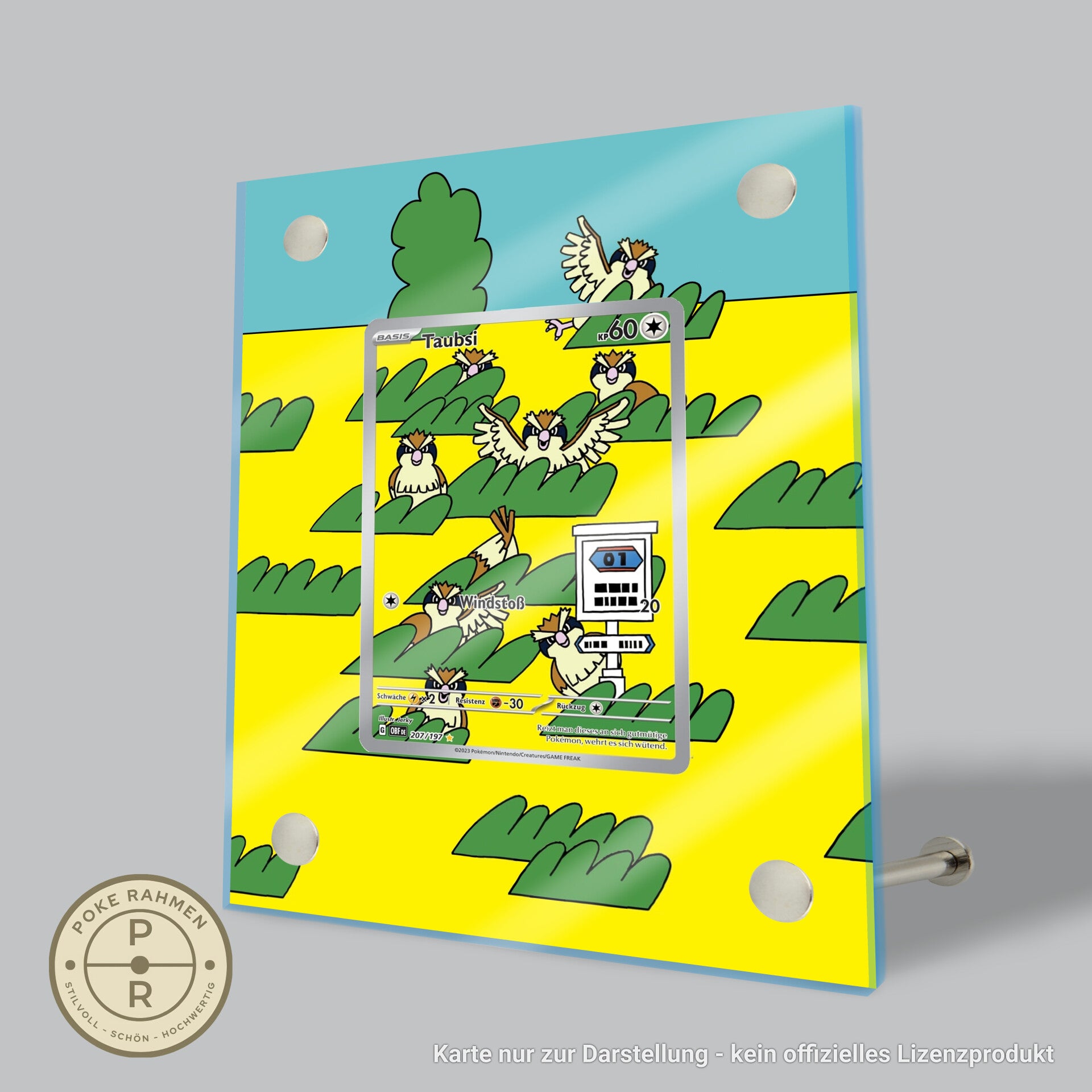 OBF 207 - Kartenrahmen mit erweitertem Artwork