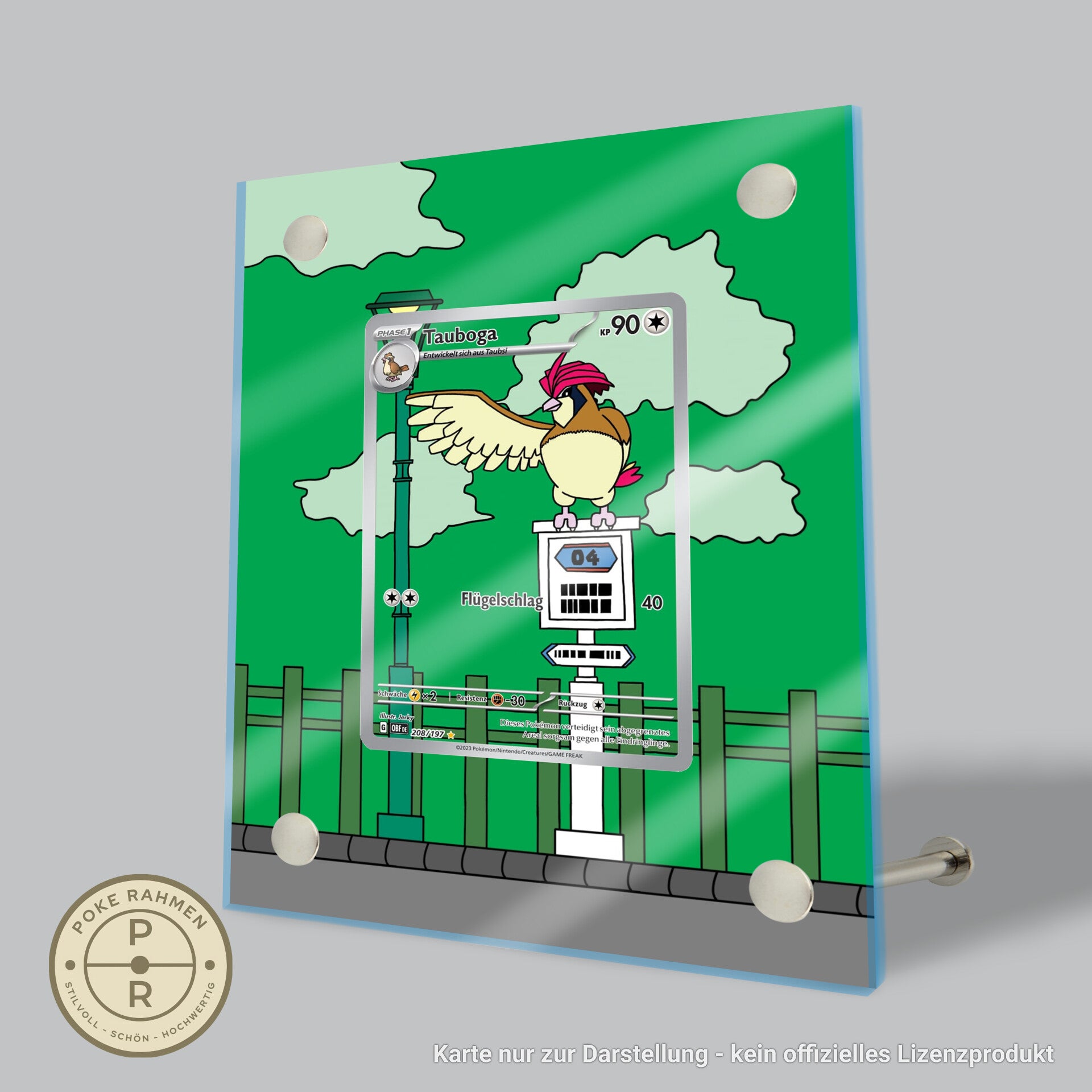 OBF 208 - Kartenrahmen mit erweitertem Artwork