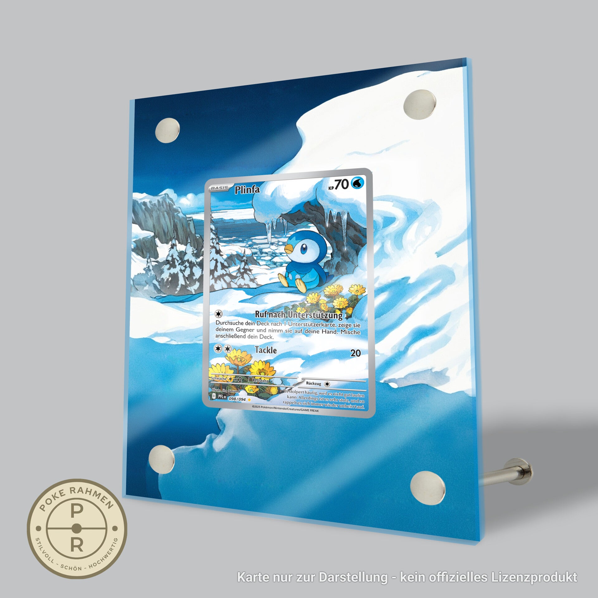 PFL 098 - digitaler Kartenrahmen mit erweitertem Artwork