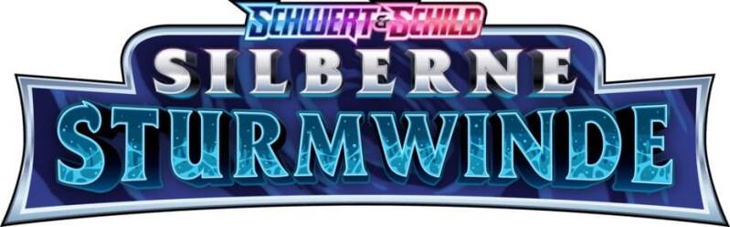 Pokemon Schwert & Schild Silberne Sturmwinde Logo