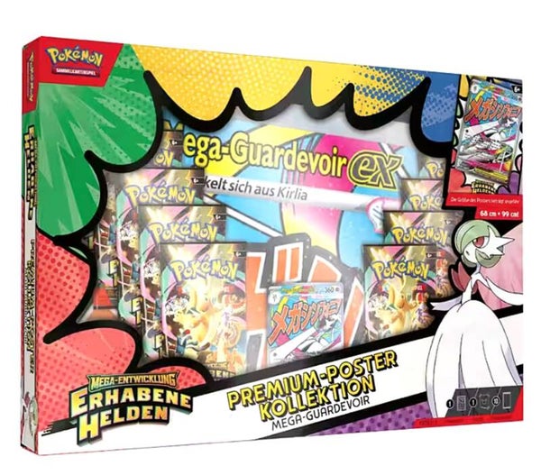 Pokemon Erhabene Helden Premium Poster Kollektion Mega-Guardevoir ex - DE