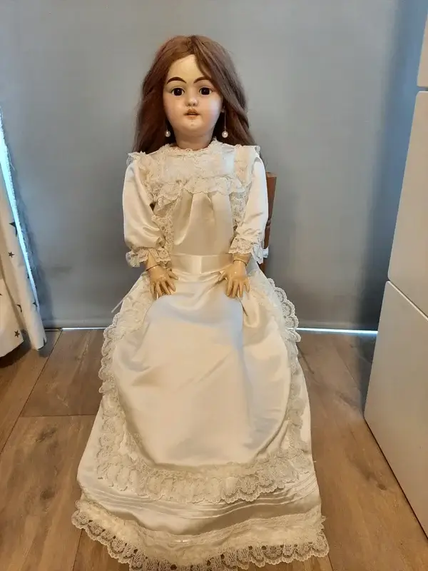 huge antique German bisque doll Simon & Halbig 1078