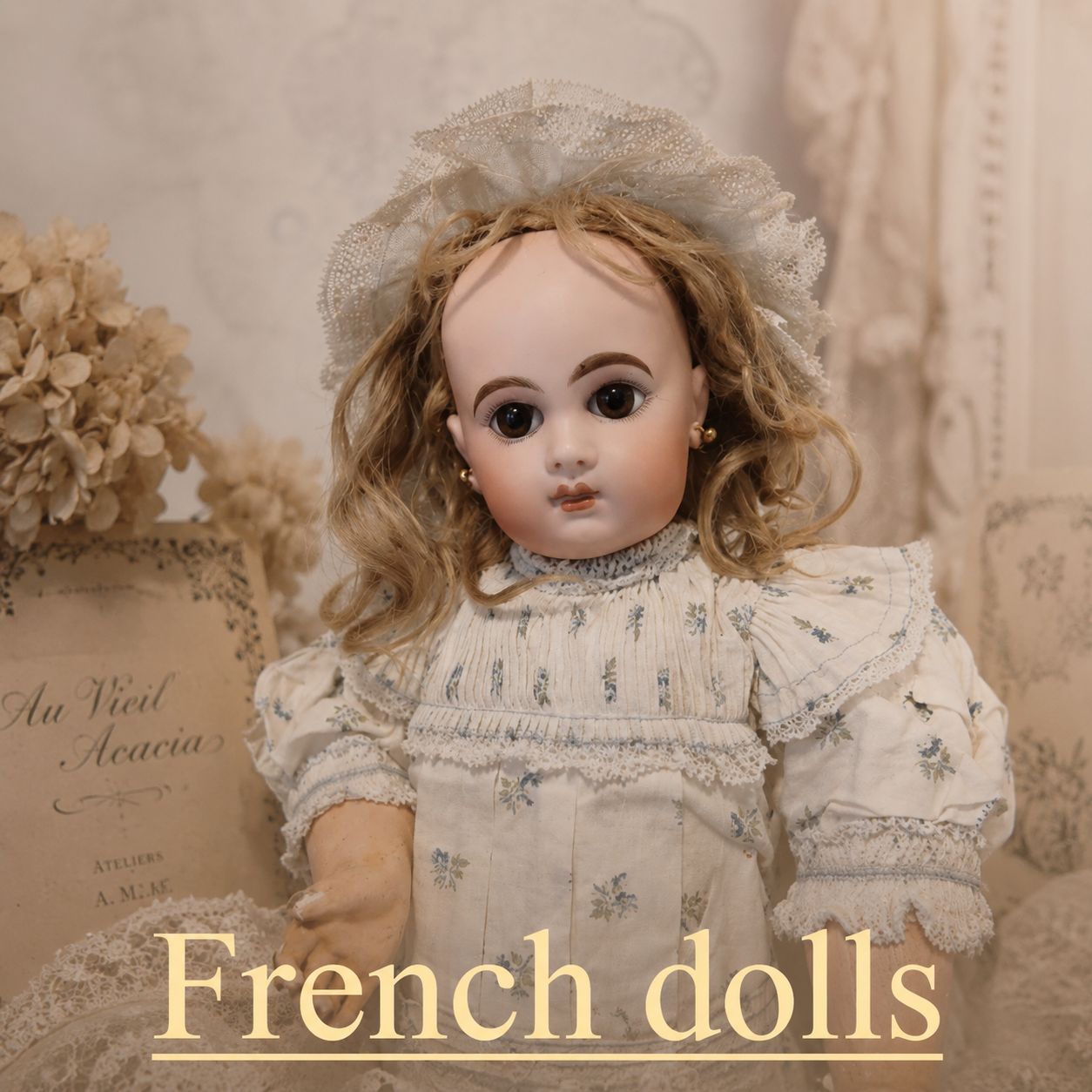 antique French doll for sale such as Jumeau, SFBJ and more!