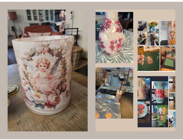 Workshop Reverse Decoupage Vazen Vrije keuze