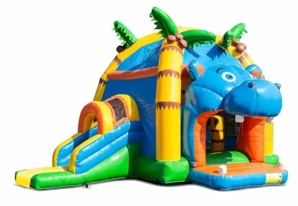 Springkasteel Hippo