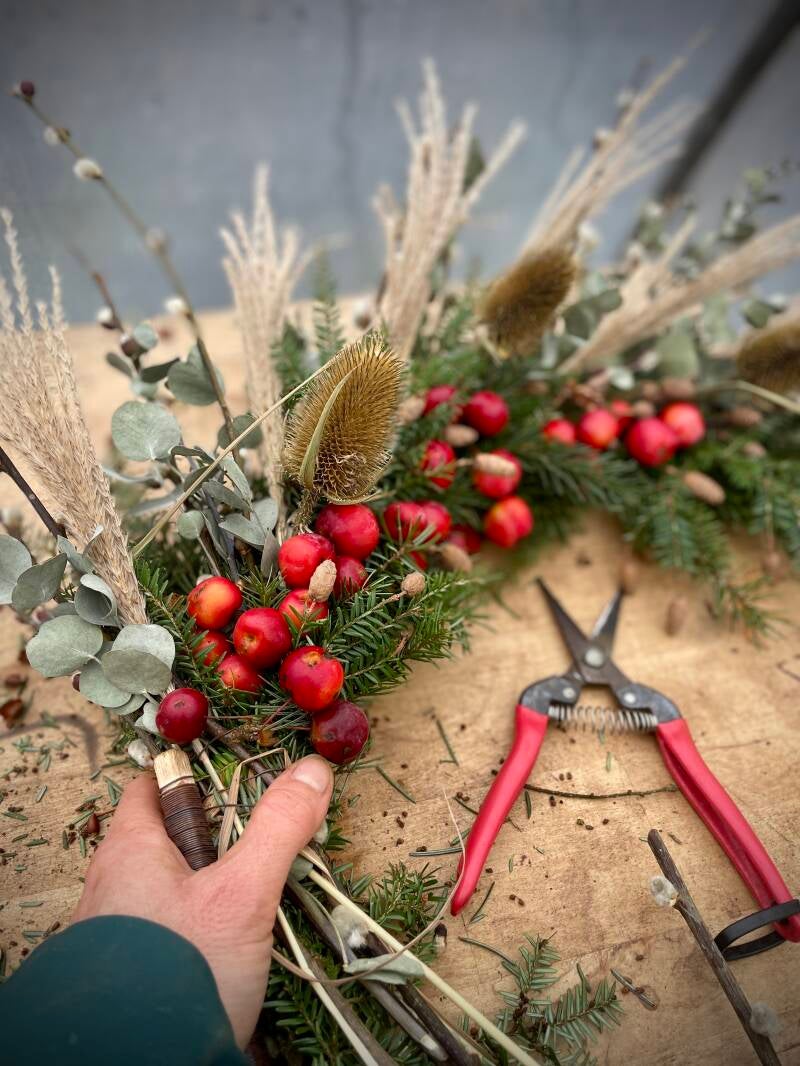 Workshop Kerstkrans 2025 extra moment