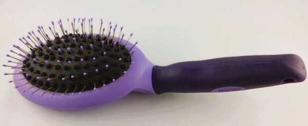 Drahtbürste mit Noppen und drehenden Stiften