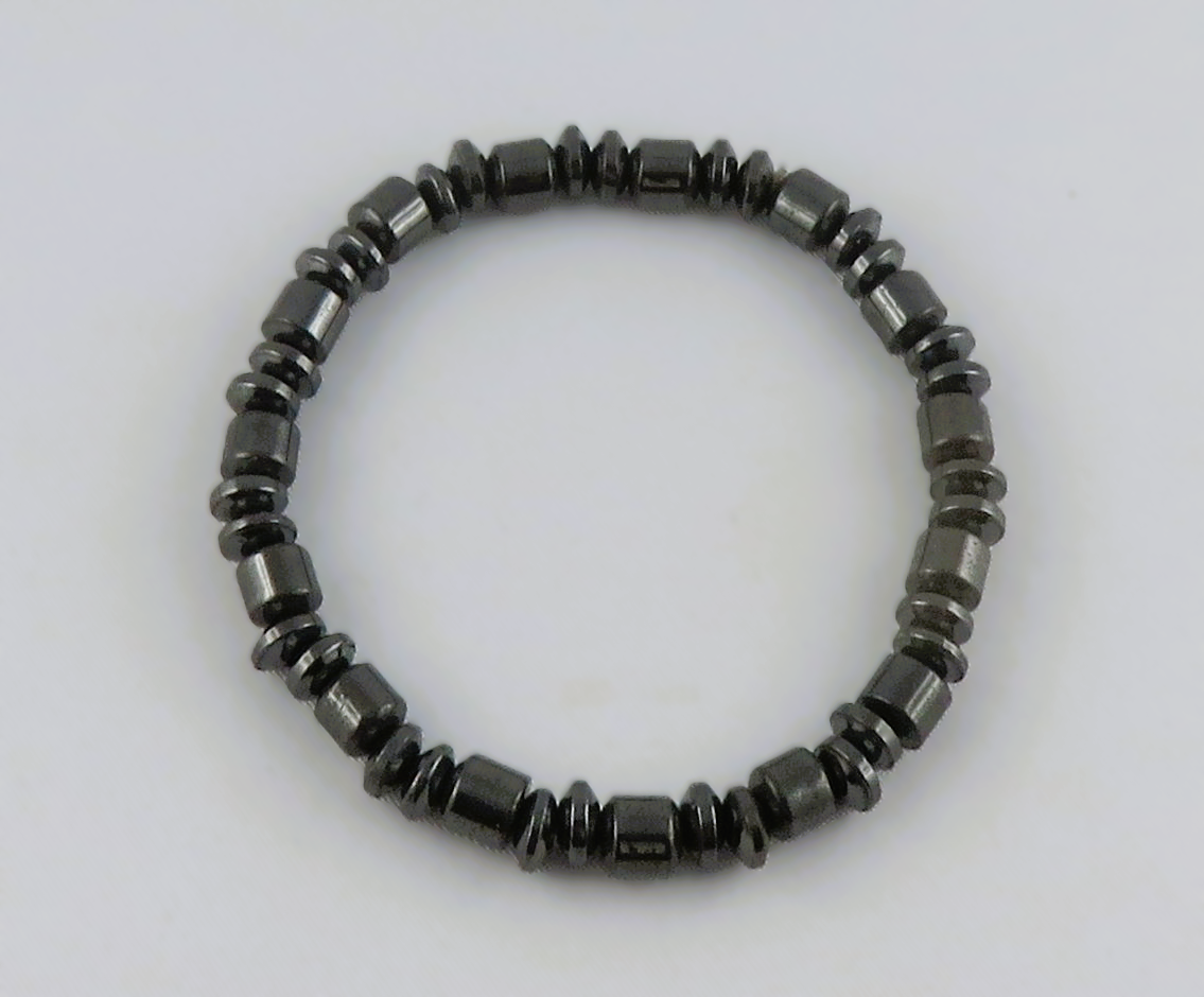 Hämatit-Edelsteinarmband