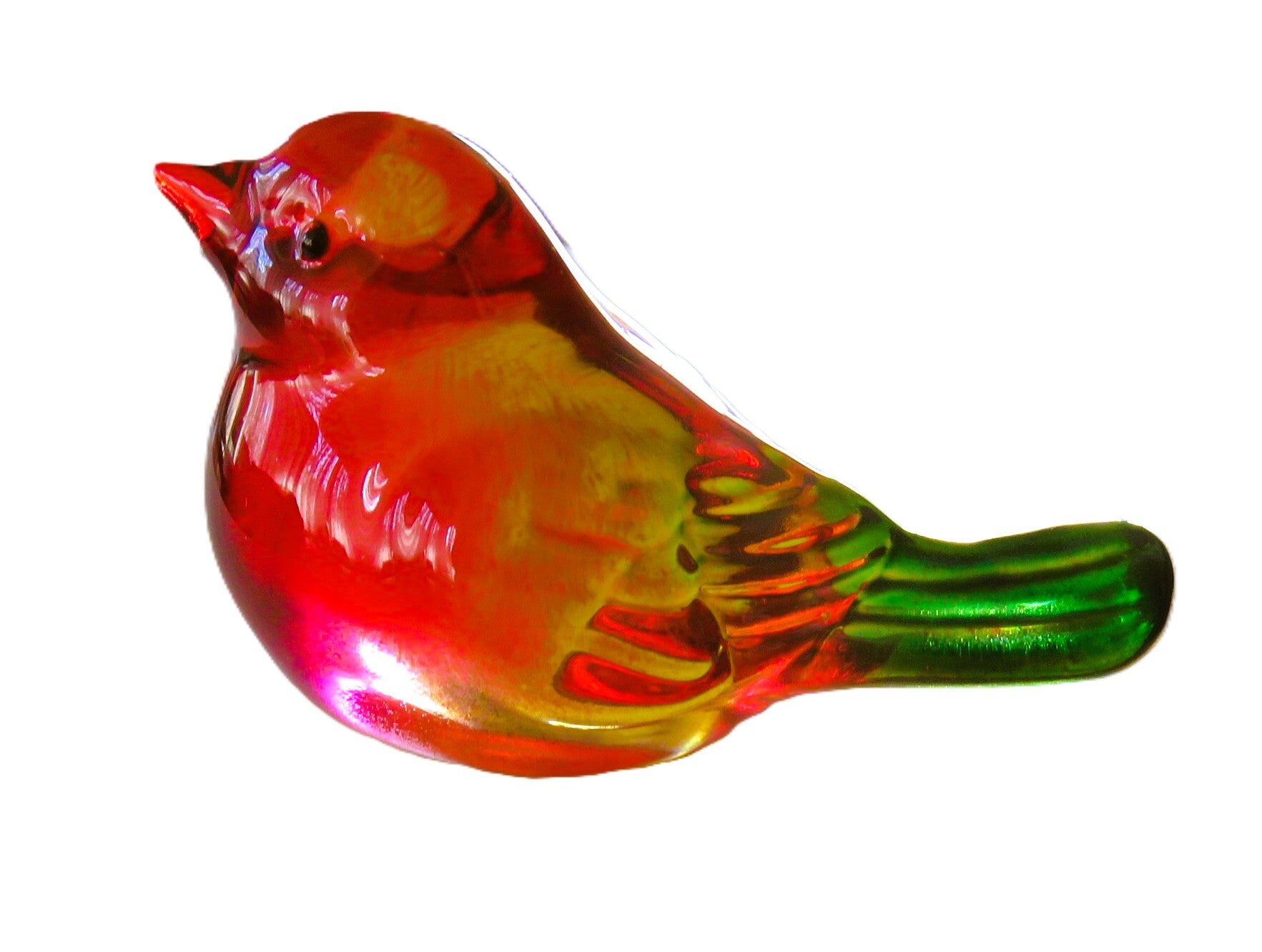 Handgefertigter Kristallvogel