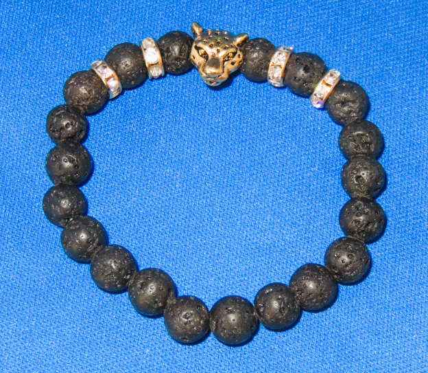 Lavastein-Armband