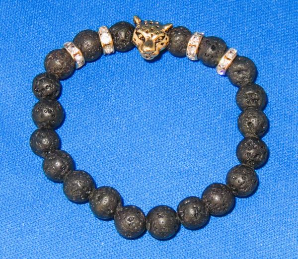 Lavastein-Armband