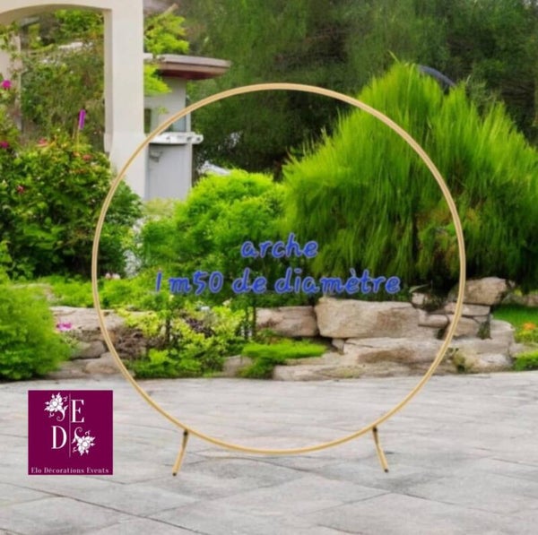 Arche en acier ronde